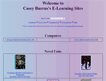 Tablet Screenshot of caseyburrus.org